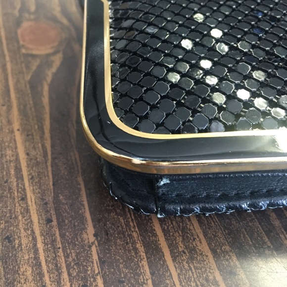 Black Sequin Purse Clutch - Picture 6 of 8